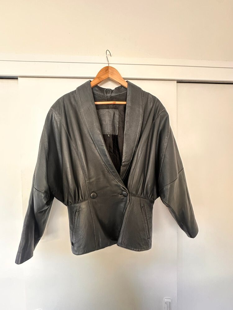 Vintage Tailored Leather Jacket