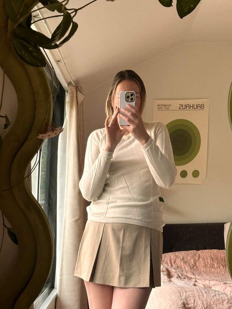 Preen Merino Cream Jumper