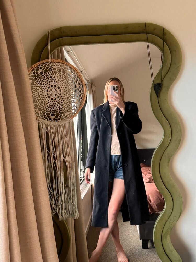 Gorgeous Vintage Cashmere Trench