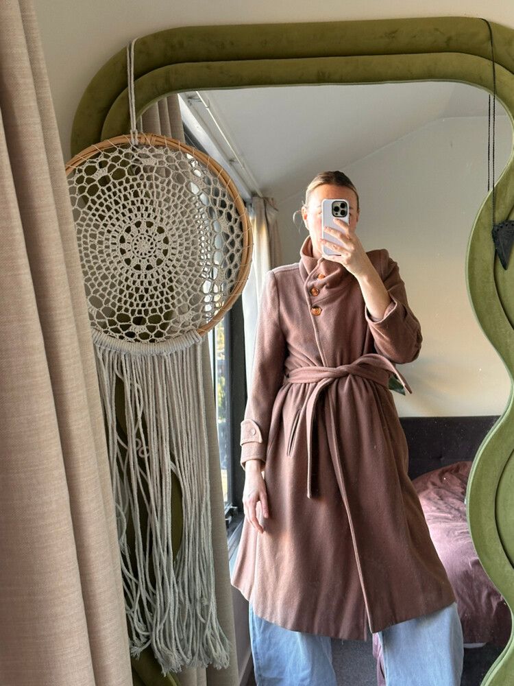 Vintage Pure Wool Trench