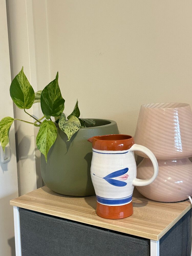 Vintage Temuka Pottery X Royce McGlashen Jug