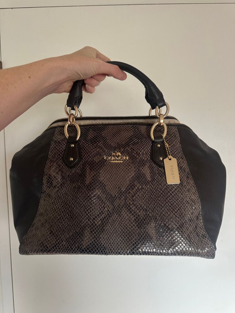 Genuine Coach 2014 Python Bag