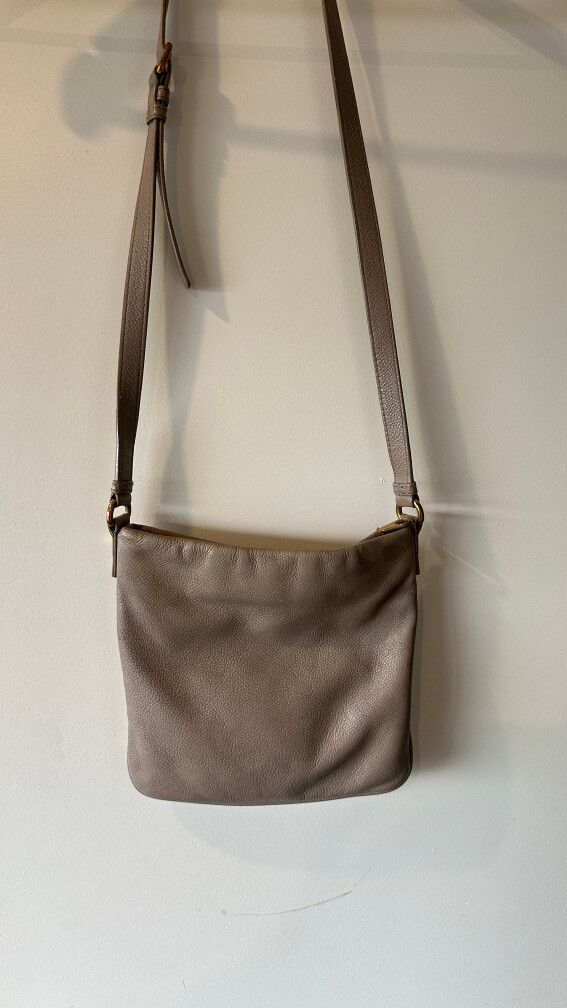 Marc By Marc Jacobs Taupe Crossbody Bag