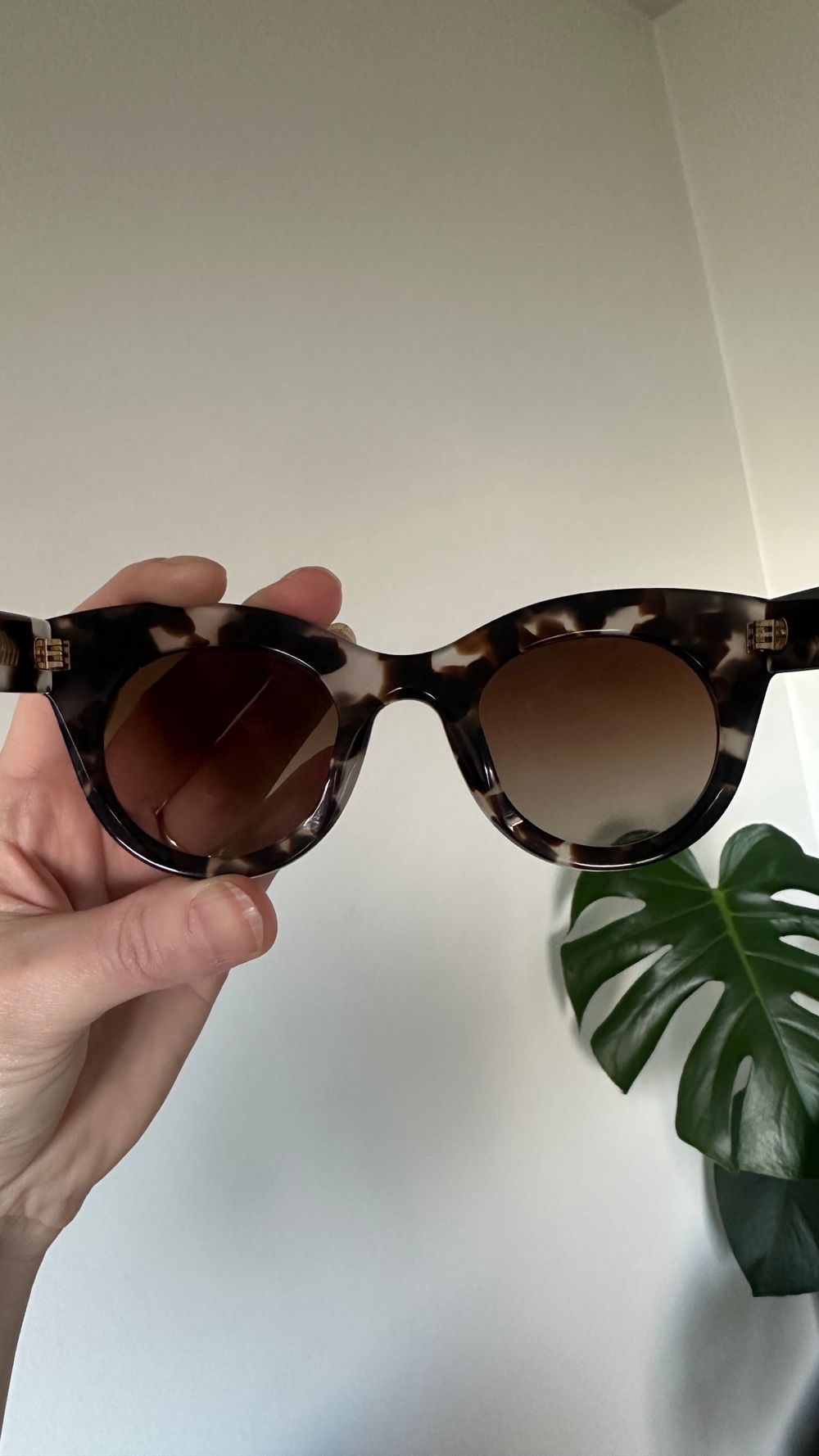 Krewe Olivia Tortoiseshell Sunglasses