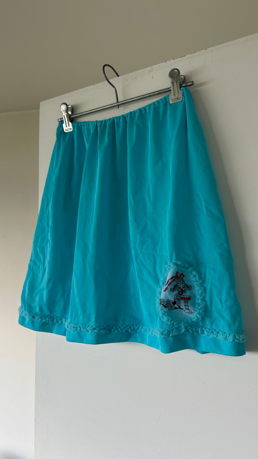 Vintage 1970’s Sheer Turquoise Skirt