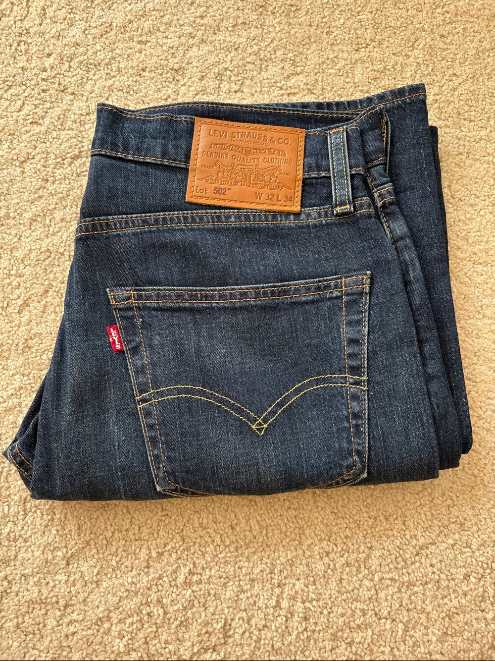 Levi's 502 Jeans W32 L34 Never Worn