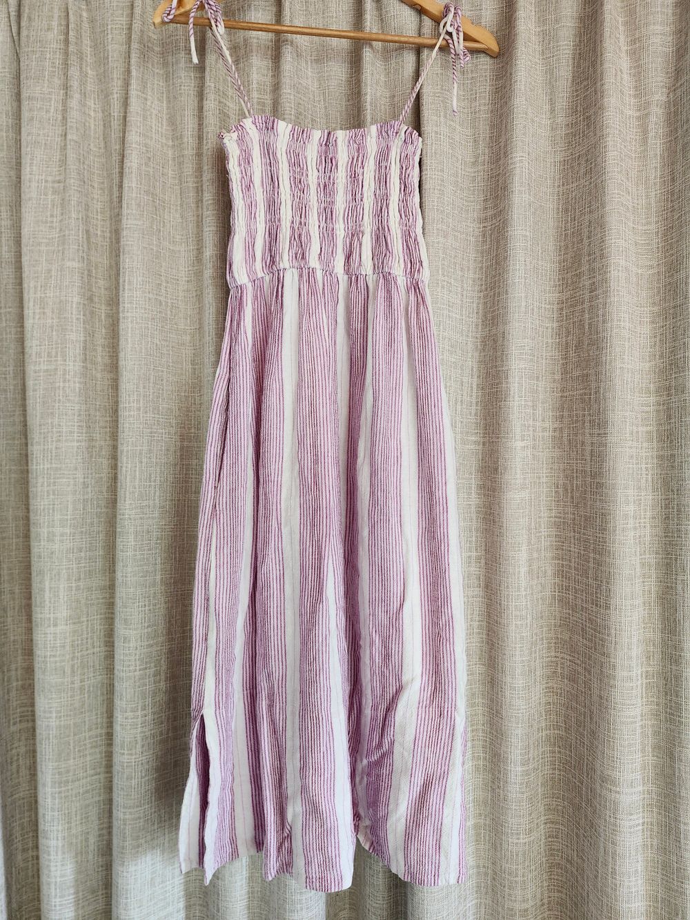 Elka Collective Purple Stripe Dress