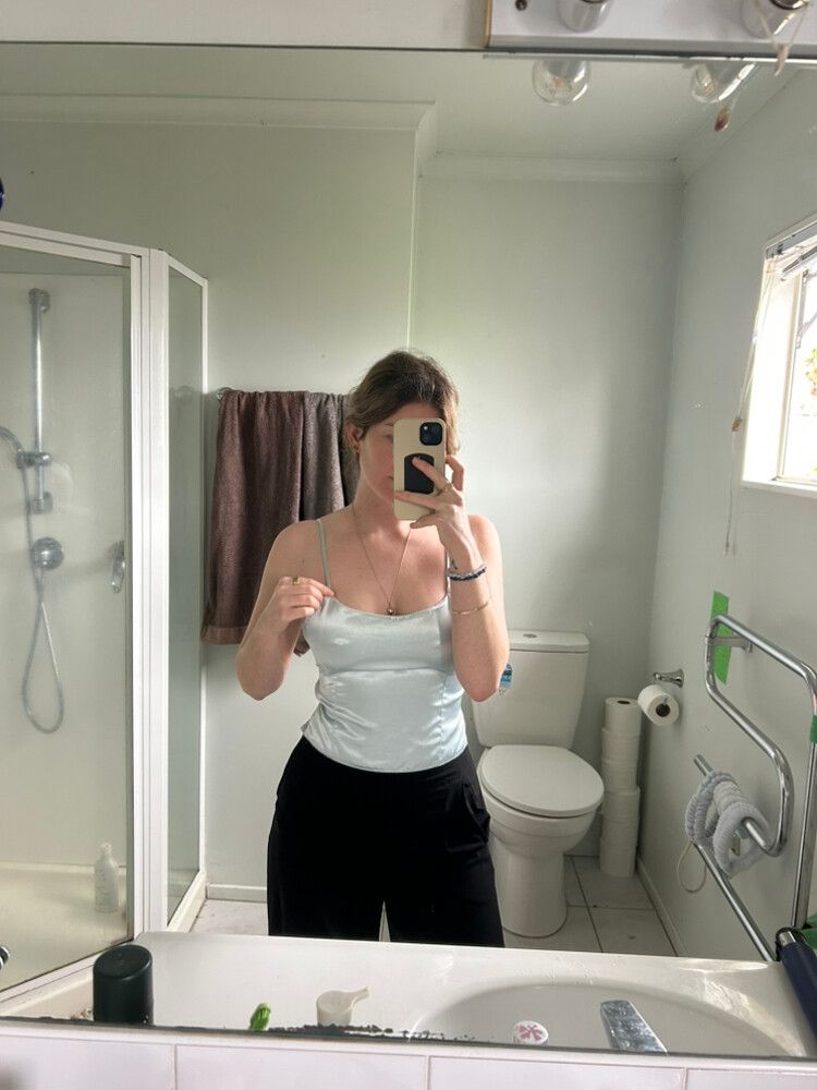 Mr Winston Silky Backless Top