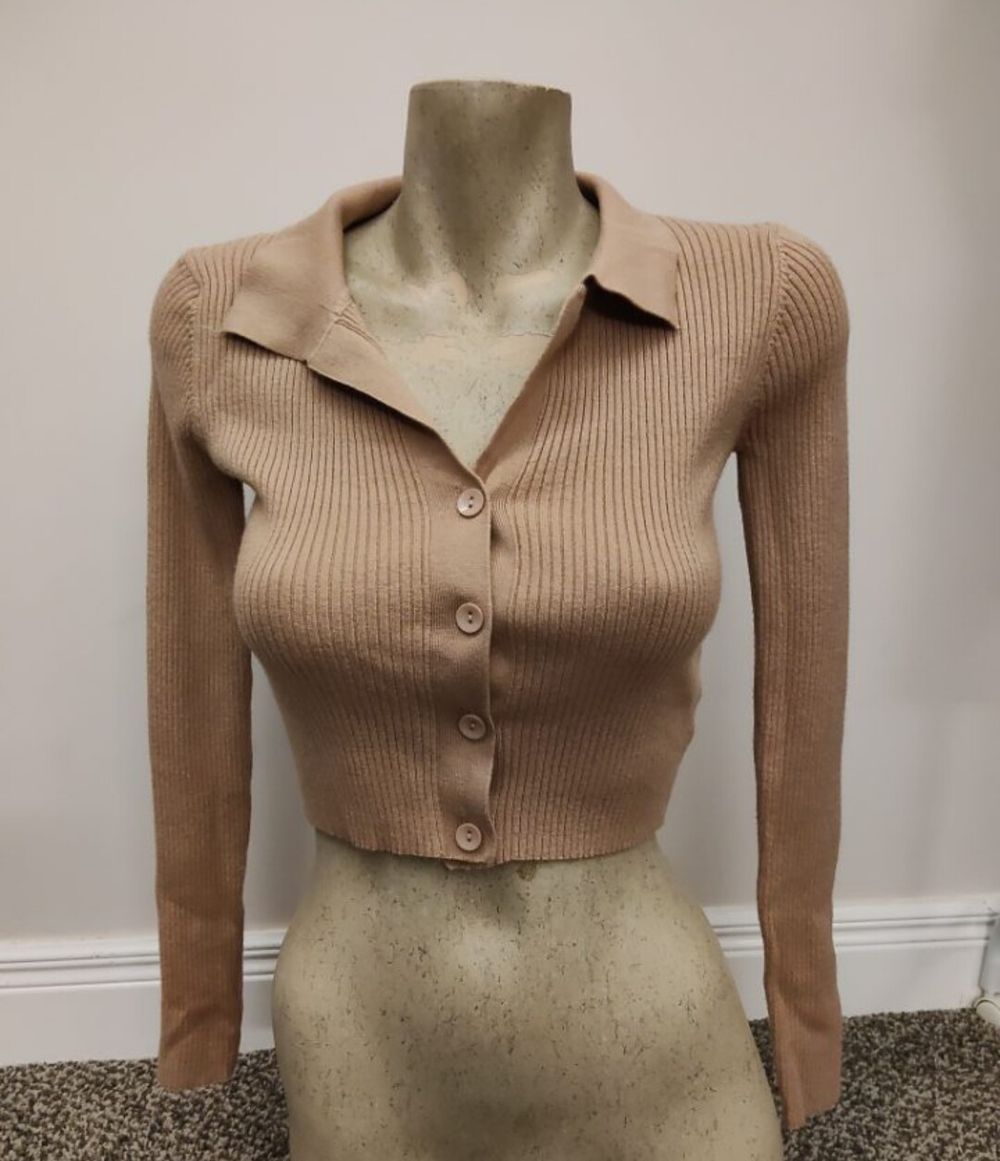 Fashion Nova Ribbed Knit Cardigan