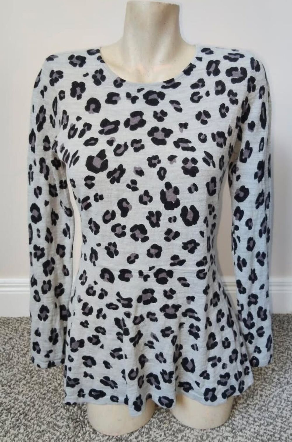Seed Heritage Leopard Merino Top