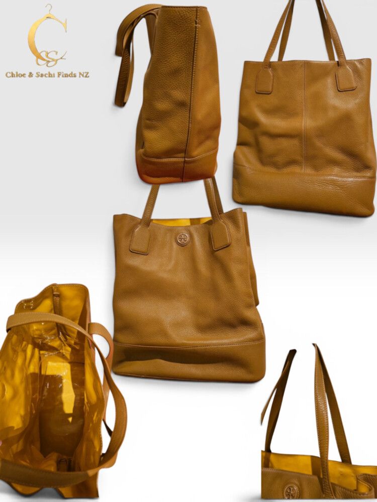 Tory Burch Tan Leather Tote