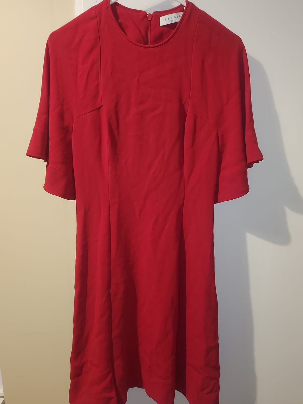 Sandro red dress