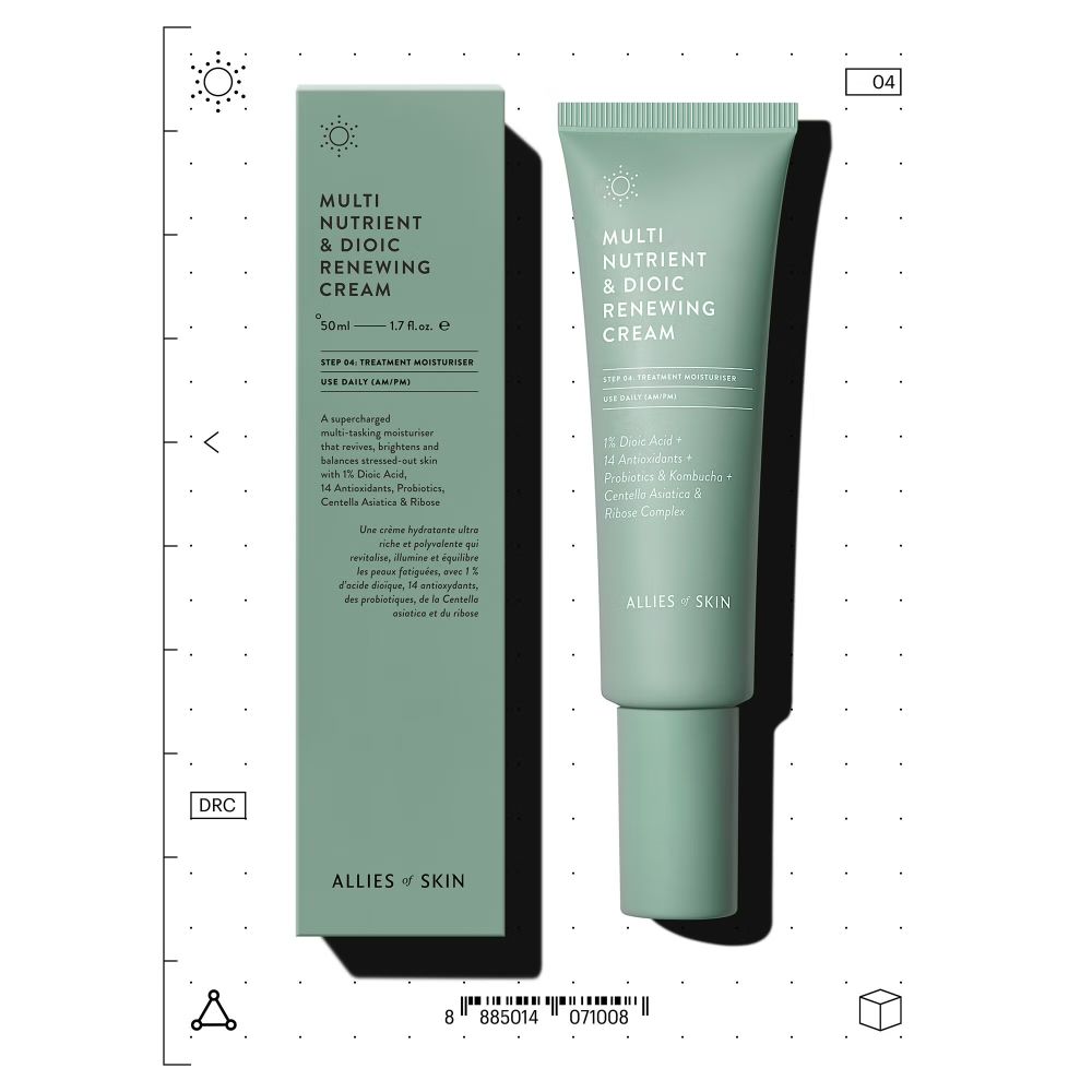 Allies of Skin Multi Nutrient and Dioic Renewing Cream 50ml