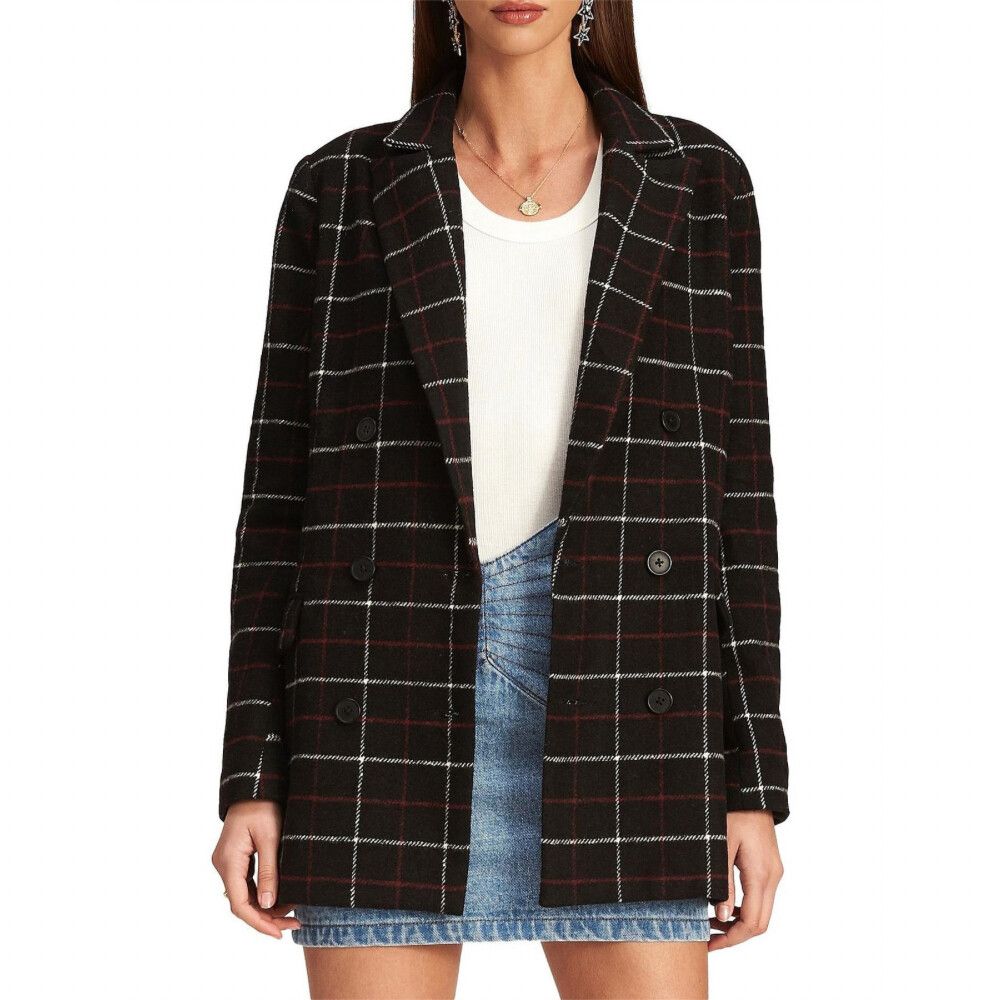 Lioness Coat Size XS 8 Double Breasted Blazer Jacket Winter Lined Kyra