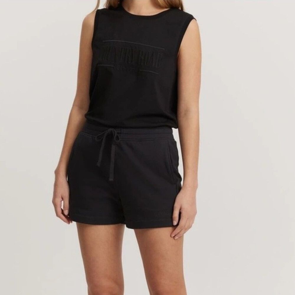 Country Road Shorts Size XL Elastic Waist Cotton Heritage Sweat Short Drawstring