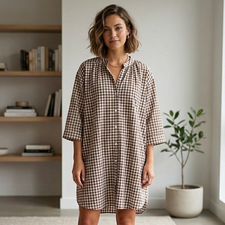 oroton brown dress Oroton
