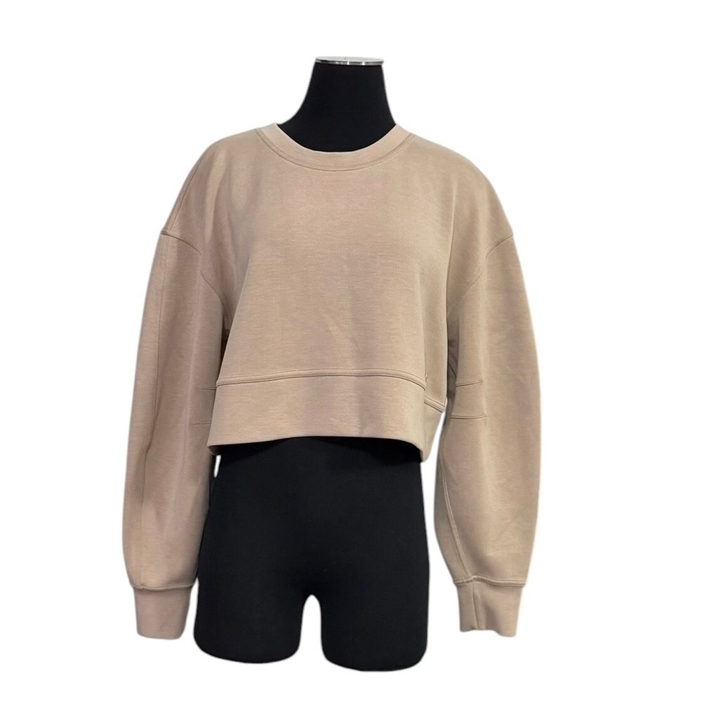 Lululemon Jumper Size M / L Softstreme Perfectly Oversized Cropped Crew Top