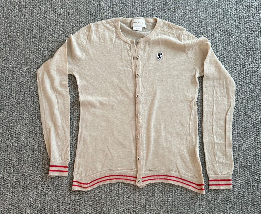 Karen Walker Love Cashmere Cardigan