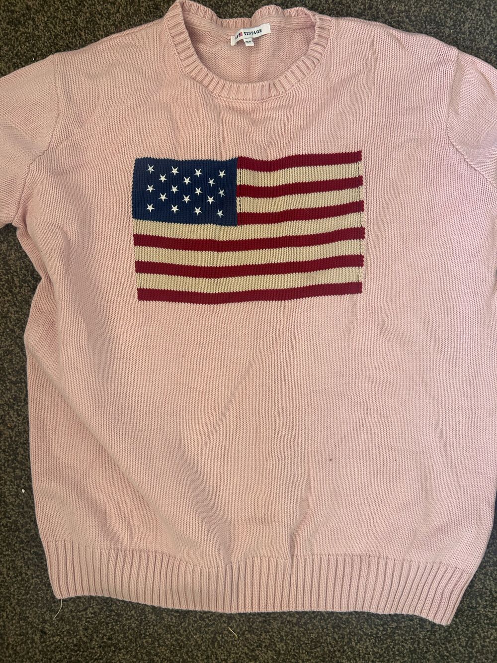 American Flag sweater