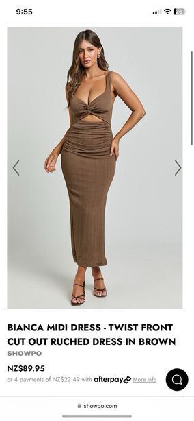 Showpo BIANCA MIDI DRESS