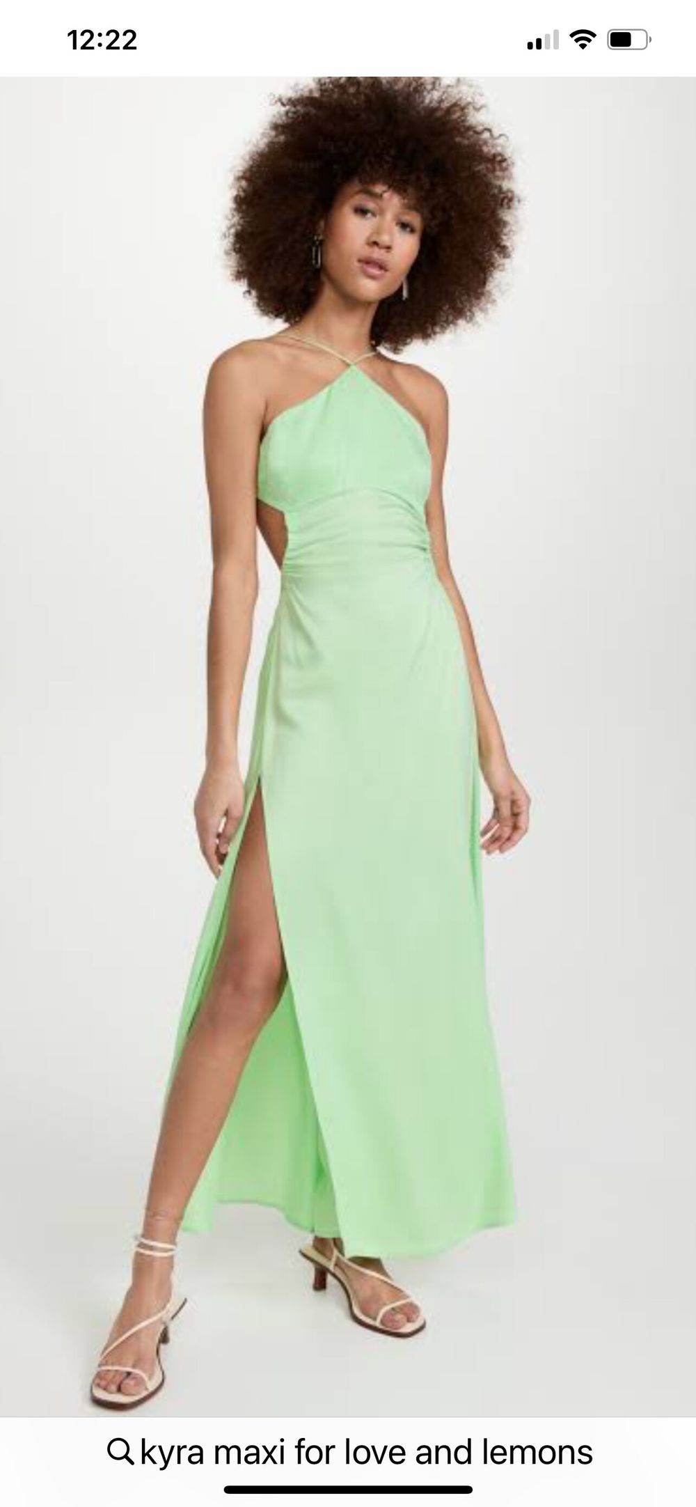 For Love & Lemons - Kyra Maxi Dress (For Love and Lemons) on Designer  Wardrobe