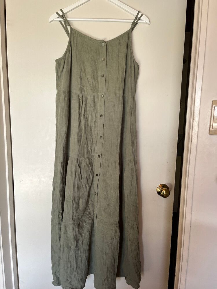 French Connection - French Connection Green Maxi Dress on Designer Wardrobe