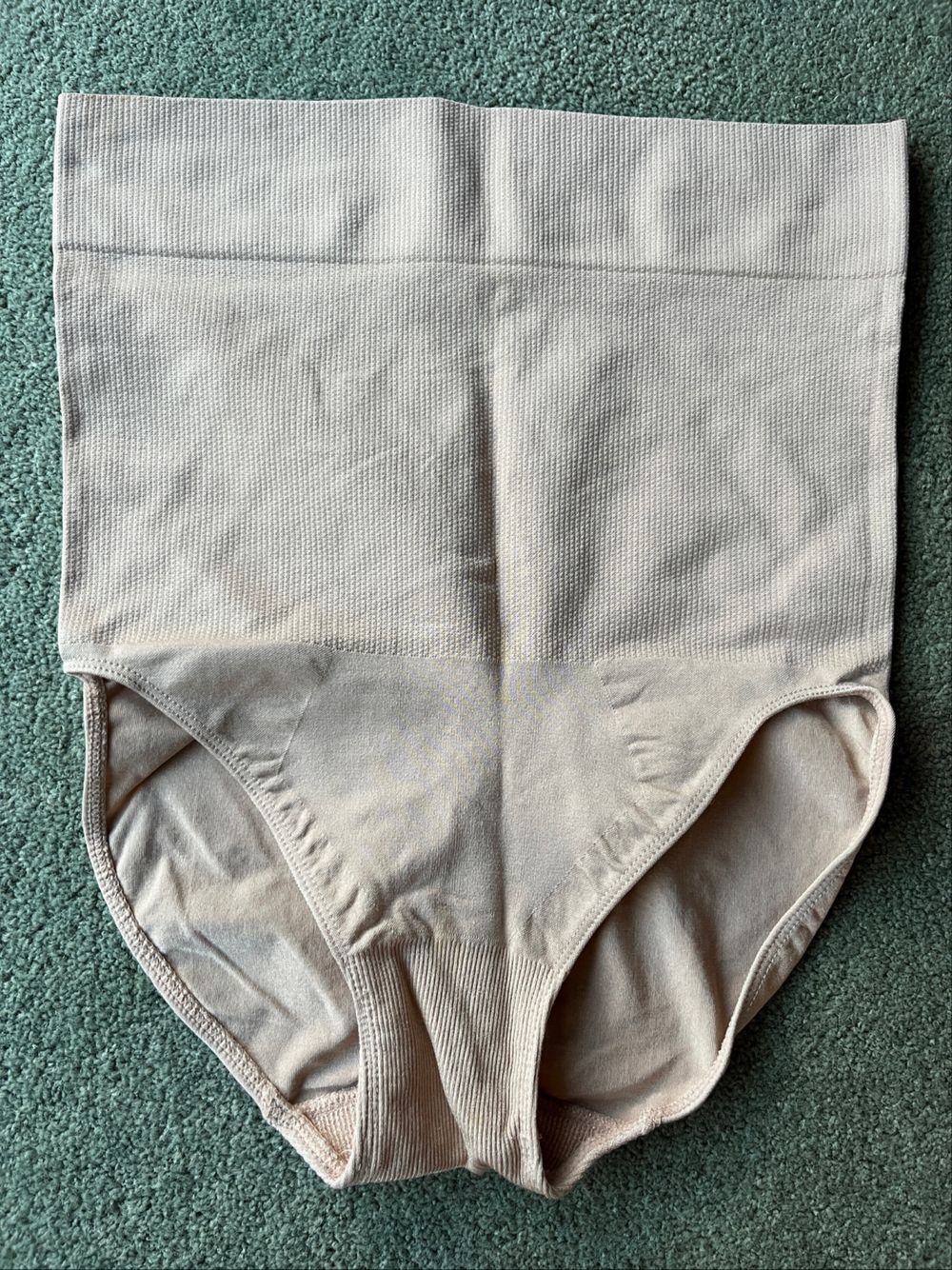Clio Beige High Waisted Shapewear Briefs