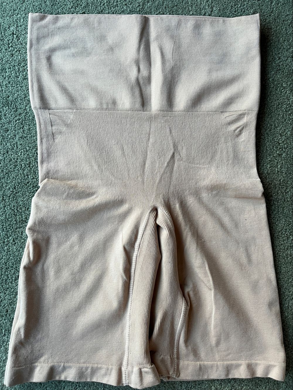 CLiO Beige High Waisted Shaper Shorts