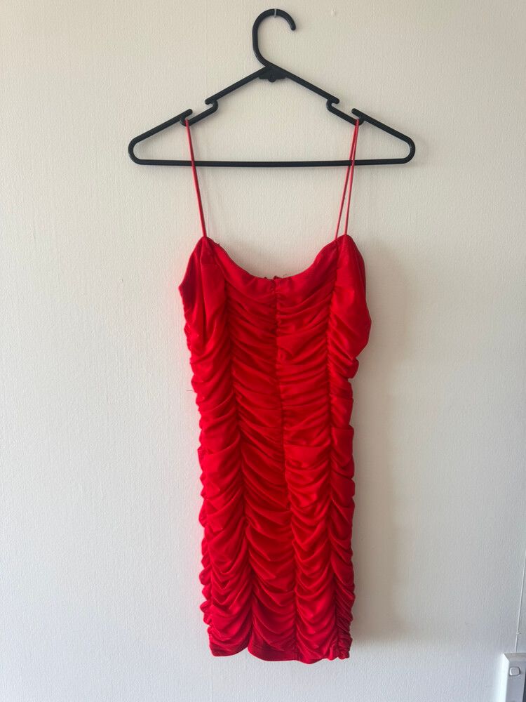 Ballina Dress -Red