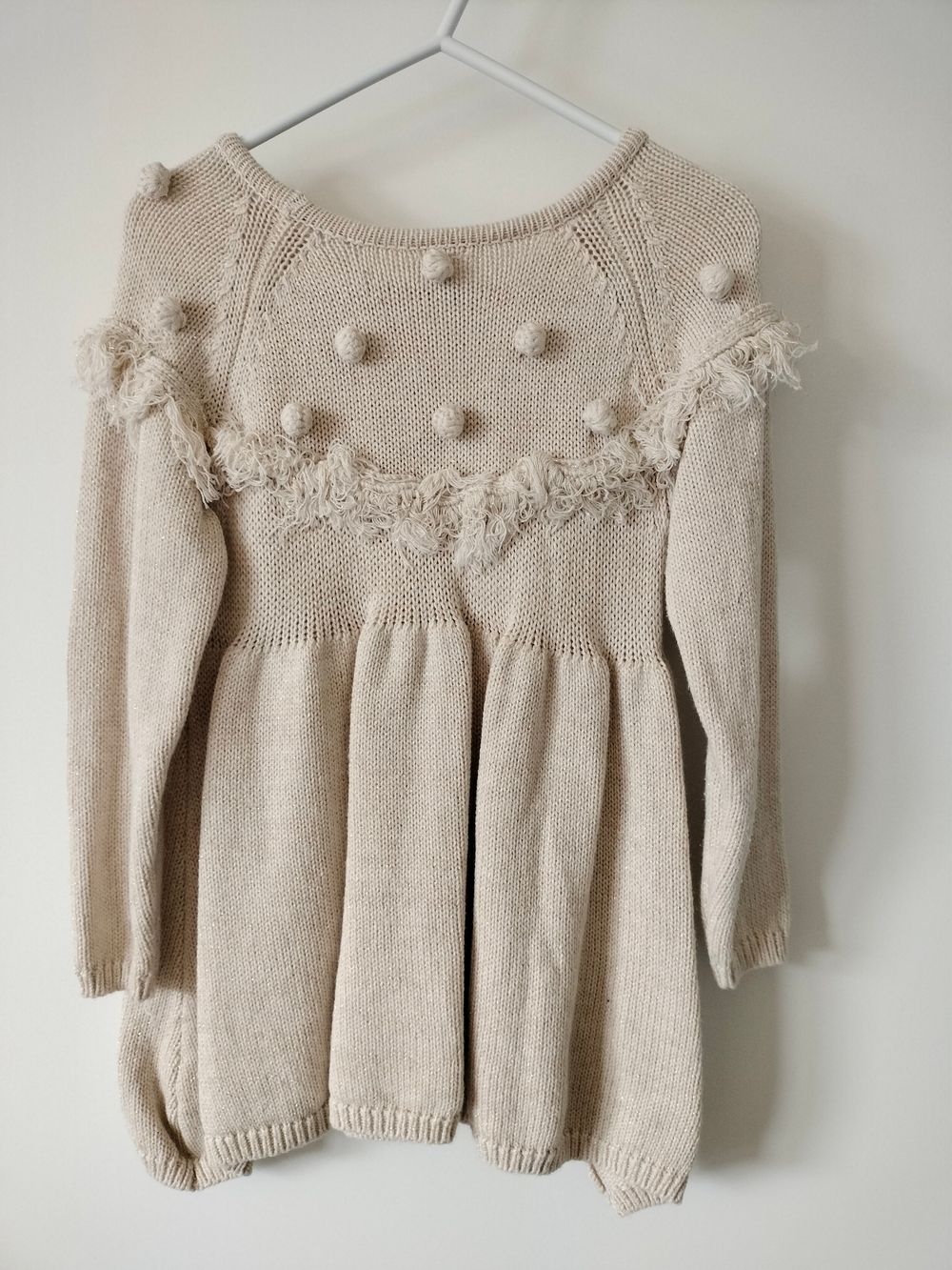 Seed Heritage Cream Knit Dress