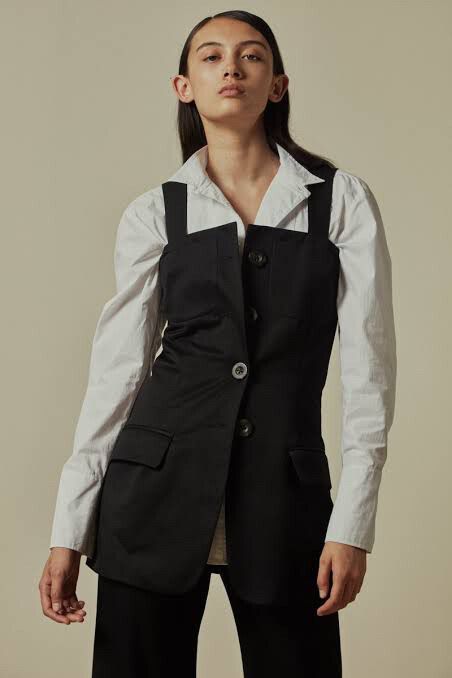 Paris Georgia Thistle Top Vest Size Small