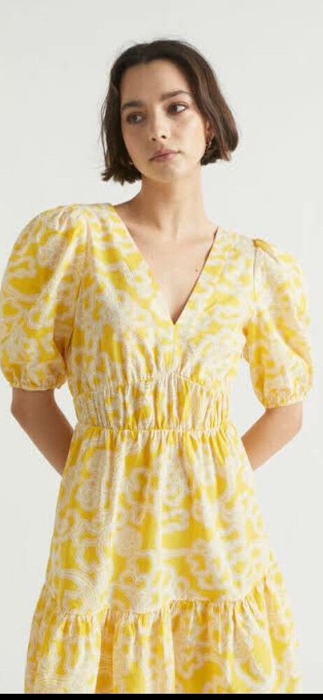 Floral Ruffle Dress