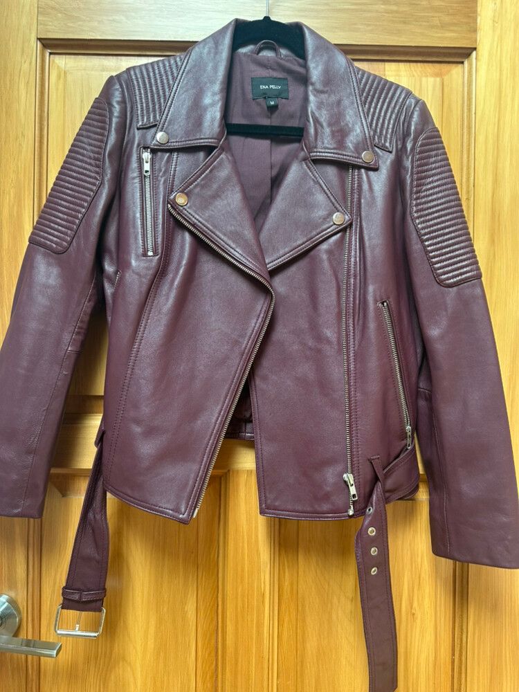 Ena Pelly Leather Jacket