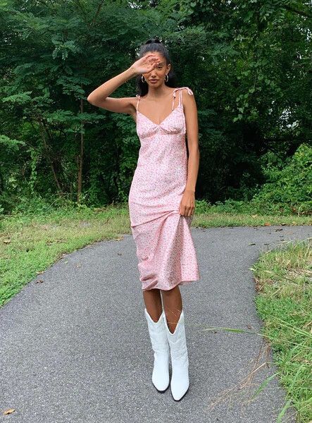 Princess Polly - Veronica Midi Dress on Designer Wardrobe