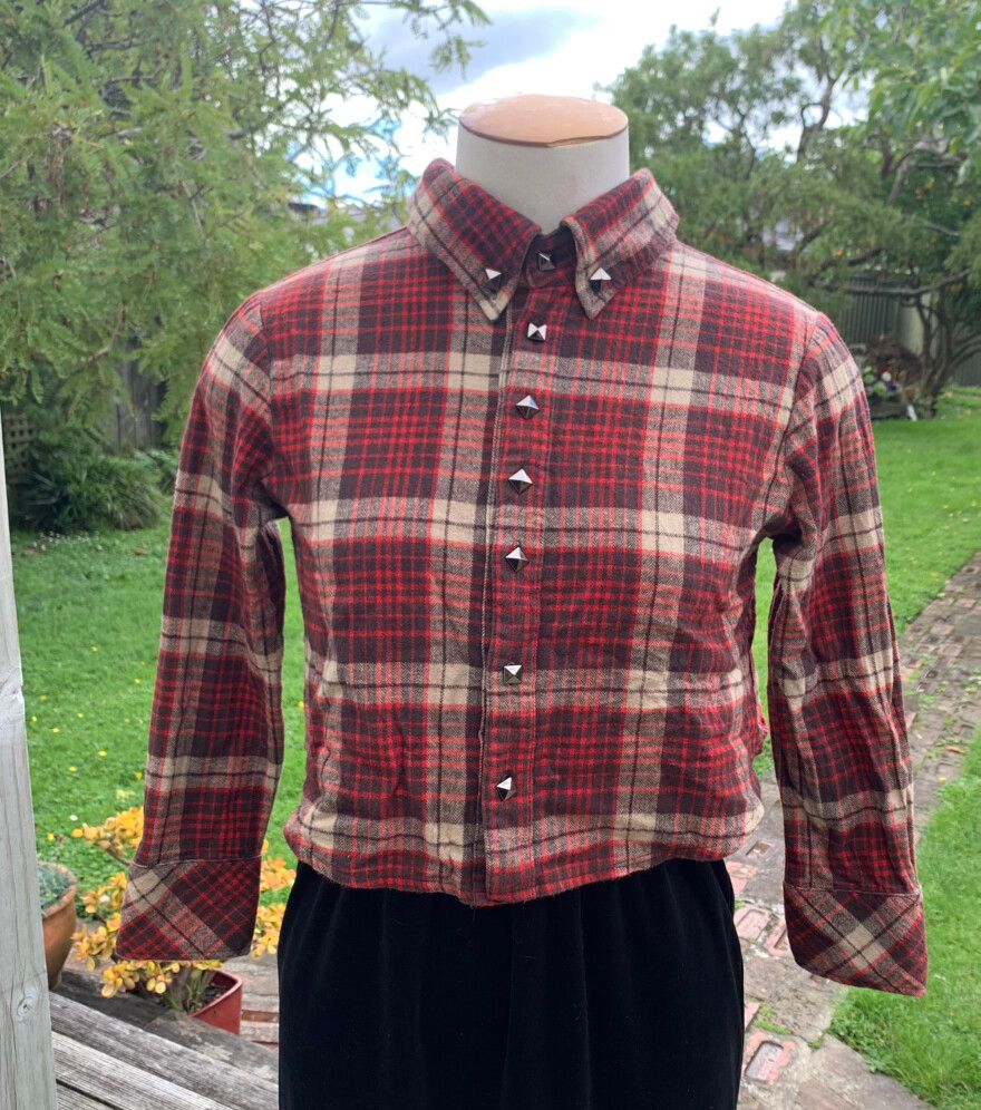 U.D.A. Red Plaid Shirt