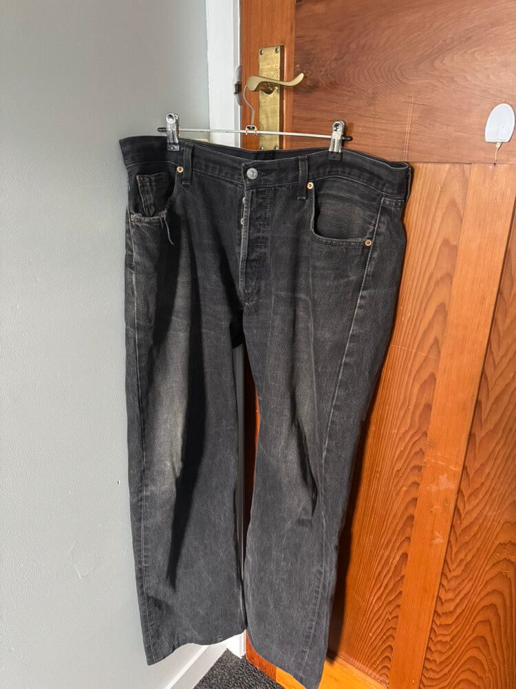 Vintage South African Levi’s 501 Button-Fly Baggy Jeans - W38 L34