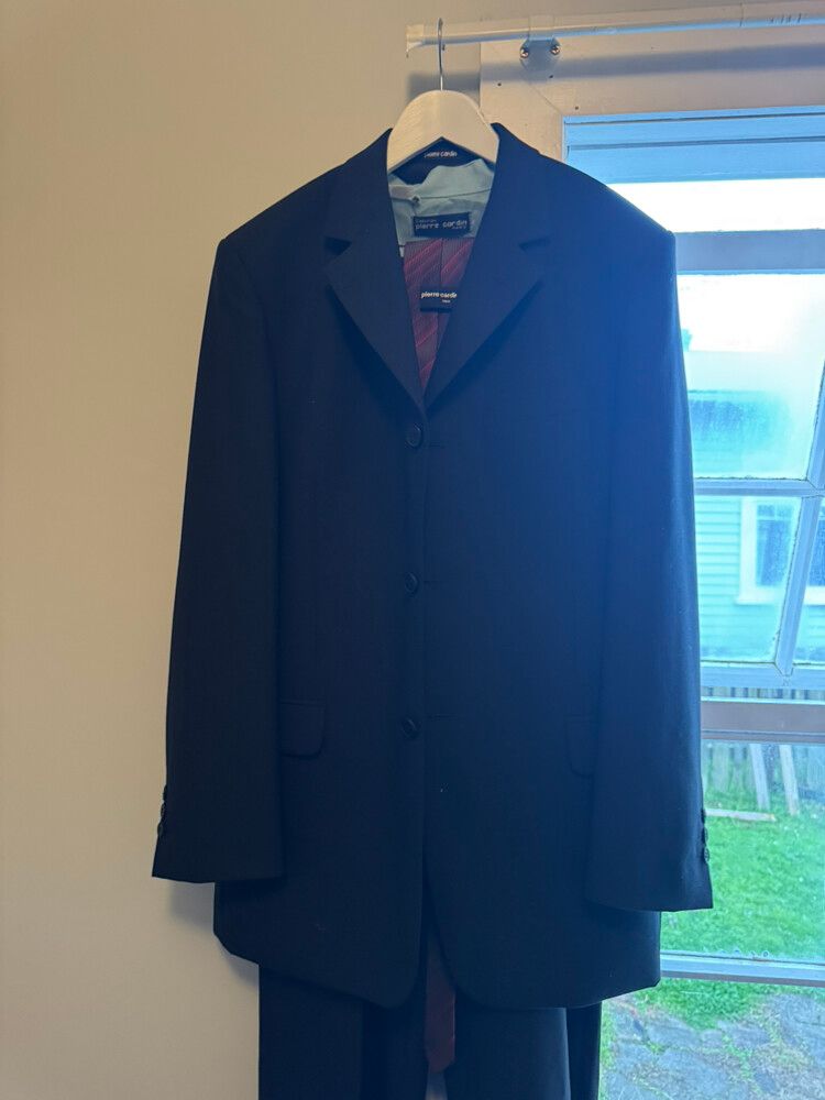 Pierre Cardin Paris 4-Piece Vintage Wool Suit Set – Sorbonne Tailoring – Multiple Styling Pieces