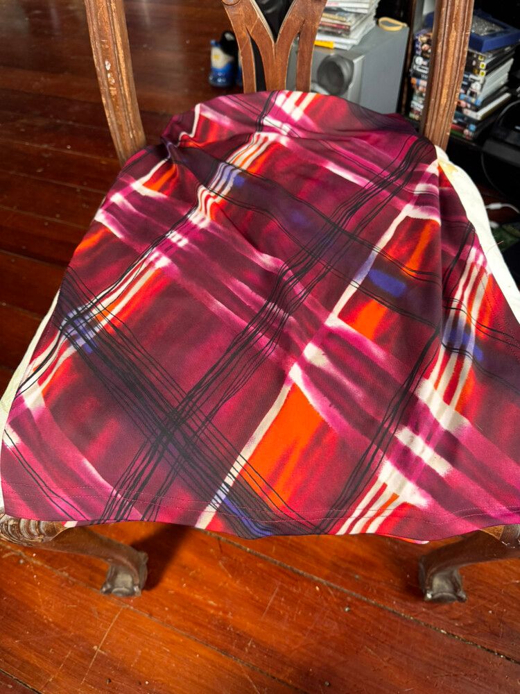 VINTAGE 90s Made In USA XOXO Heart Midi Skirt - America & Abroad