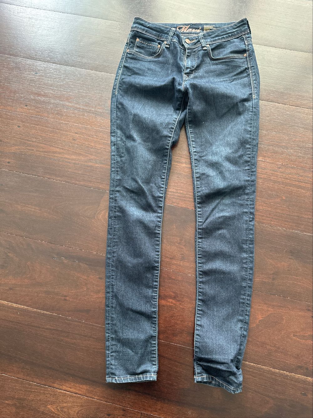 Alexa Mid Rise Skinny Jeans