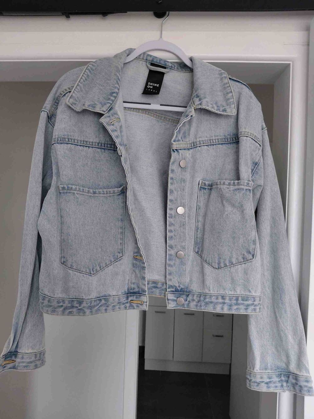 Shine On Label Blue Denim Jacket