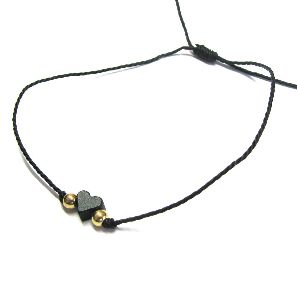 Adjustable Heart Friendship Bracelet