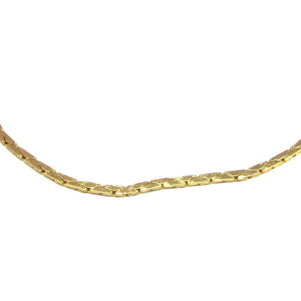 Gold Cobra Chain and Bracelet Set