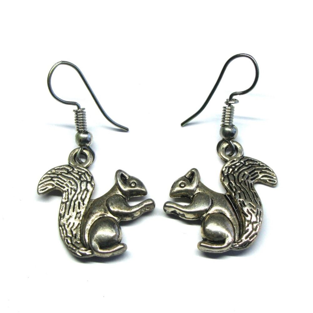 Squirrel earrings