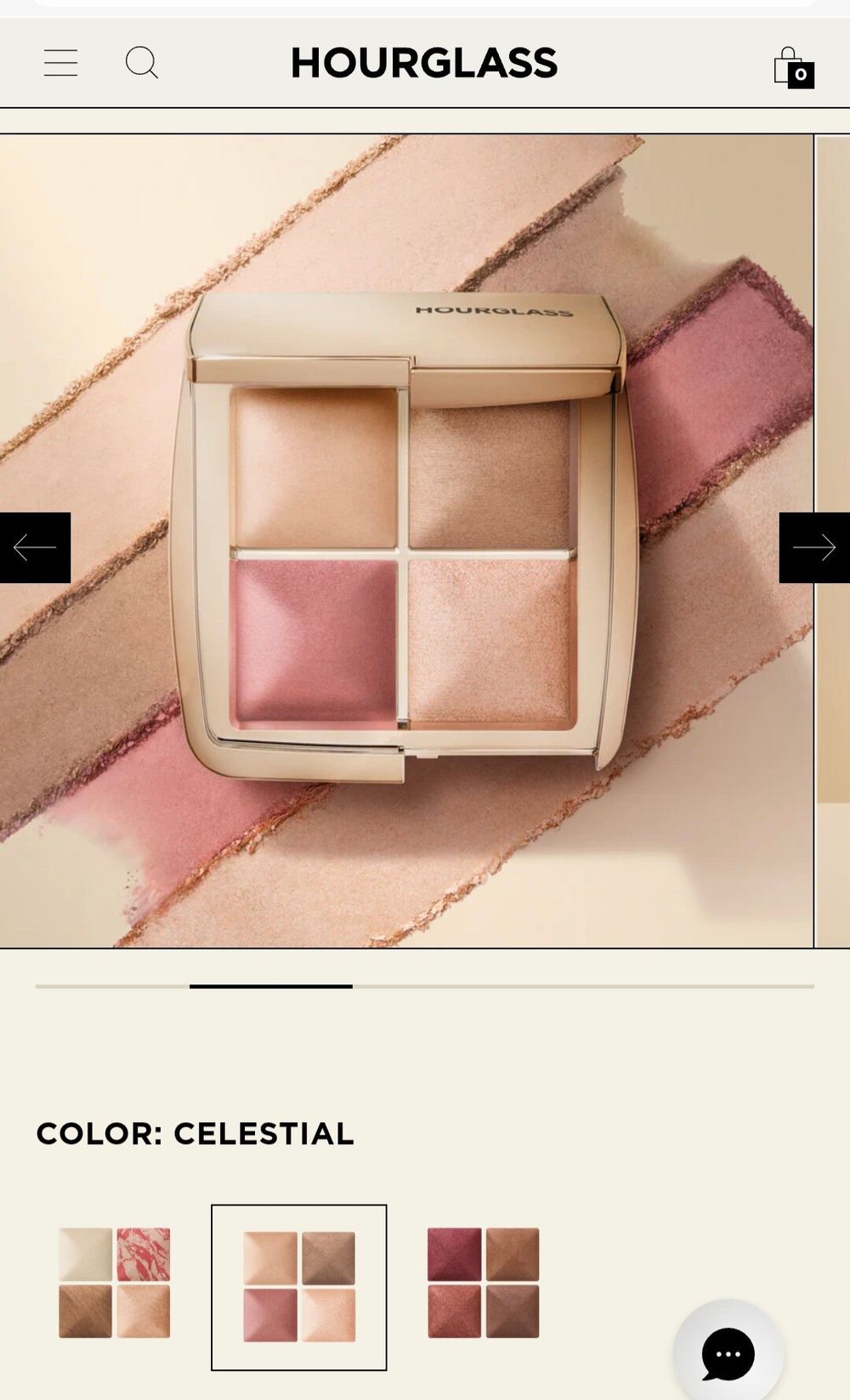 Hourglass Ambient Lighting Edit Face Palette Celestial