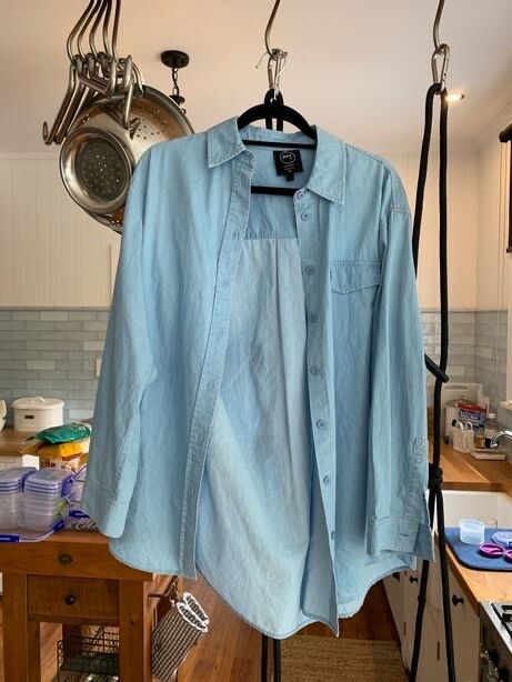 Denim look shirt
