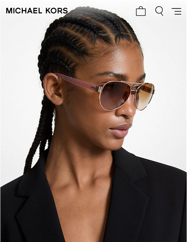 Michael Kors Blair MK1014 Aviator Sunglasses