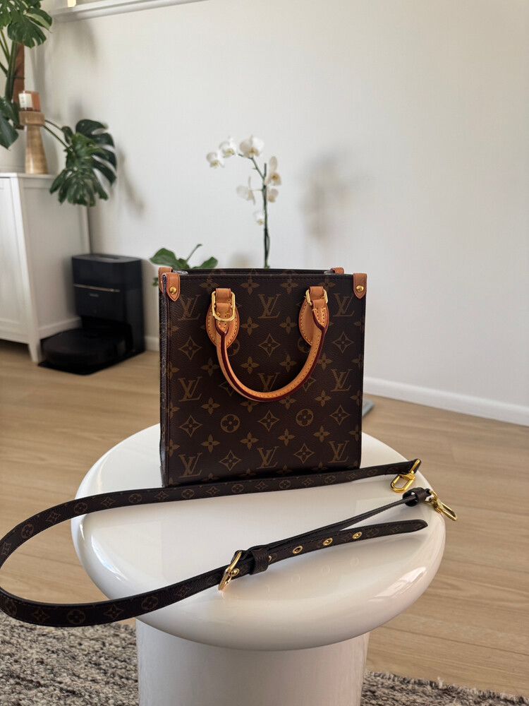 Louis Vuitton Sac Plat BB Handbag (NOT Petit)