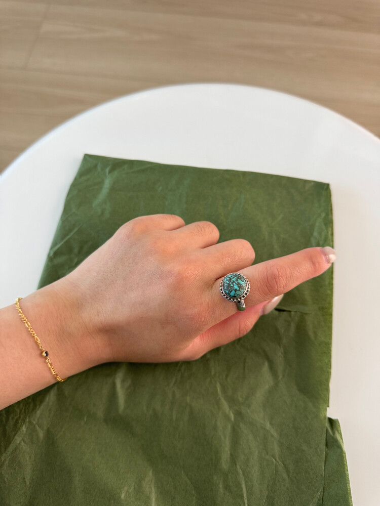 Silver Turquoise Ring
