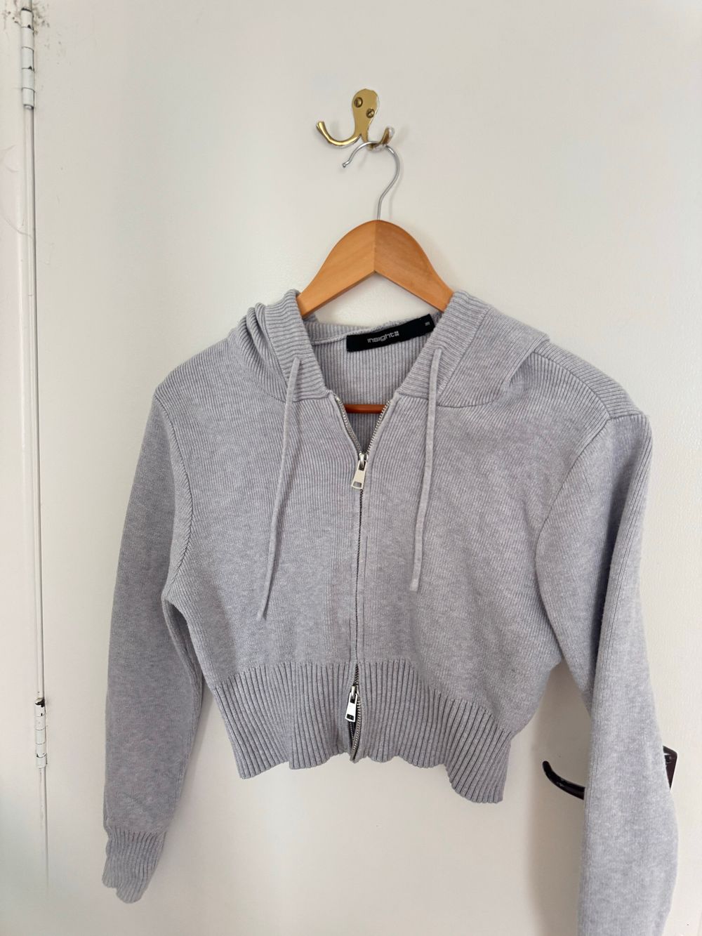 Insight Grey Jumper Hoodie
