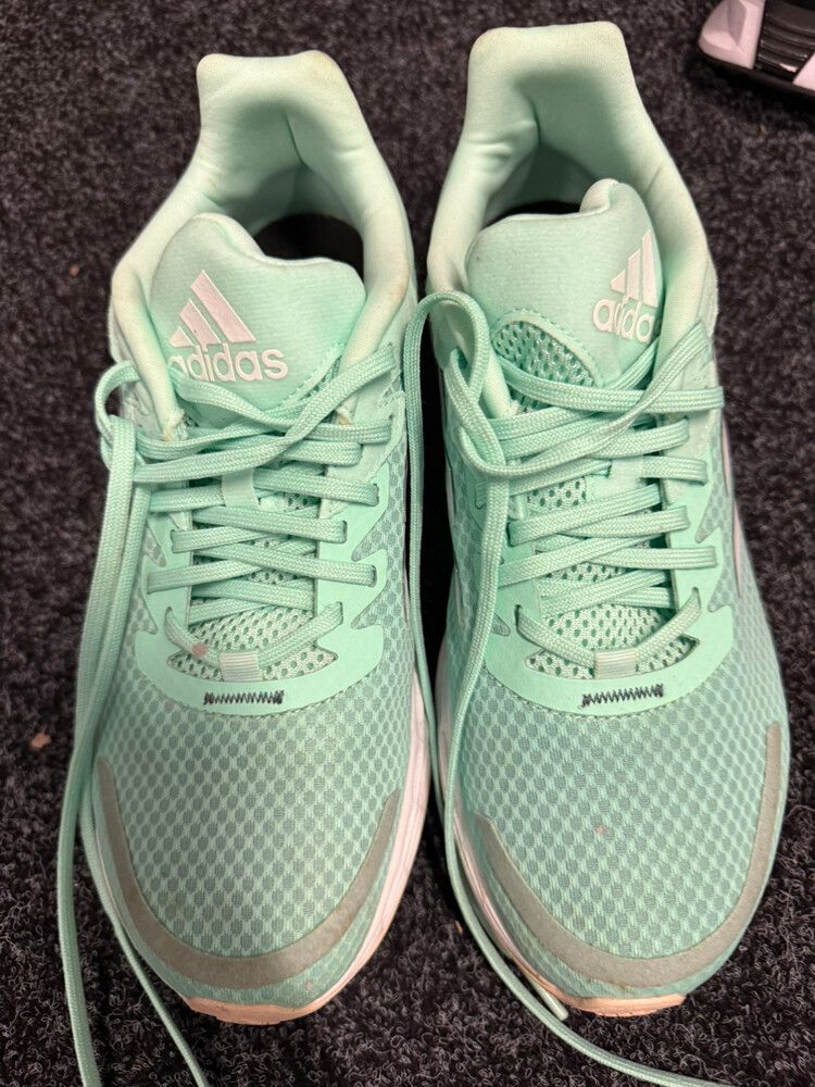 Adidas Mint Green Running Shoes